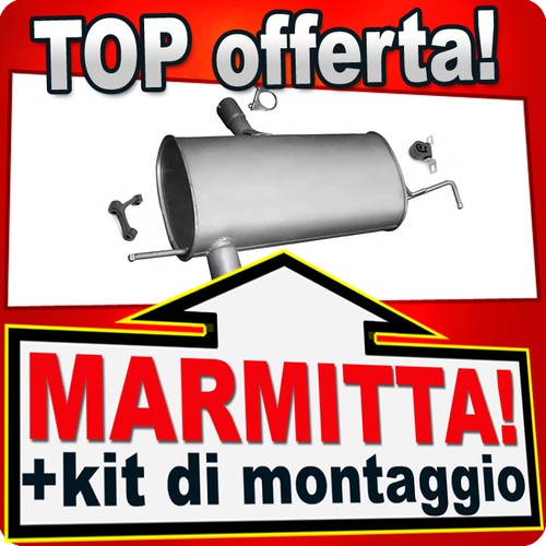 Silenziatore posteriore