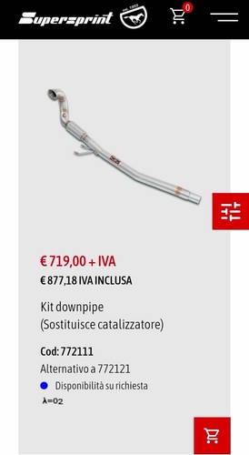 Kit downpipe per audi mk3 - kit, tt